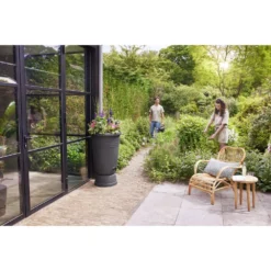 Elho Green Basics Regenton Plus 110ltr Zwart -Exporteren Zonnige Tuin Winkel elho green basics regenton plus 110ltr zwart 1000x1000 64aebace39abc l