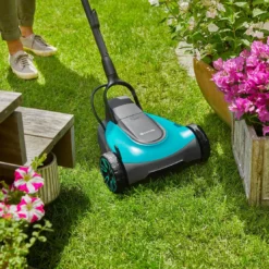GARDENA Accu Maaier HandyMower 22/18V P4A Solo -Exporteren Zonnige Tuin Winkel gardena accumaaier handymower 22 18v p4a solo 1500x1110 640af2fc8590d l