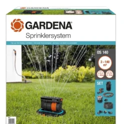 GARDENA Complete Set Met Verzonken Zwenksproeier OS 140