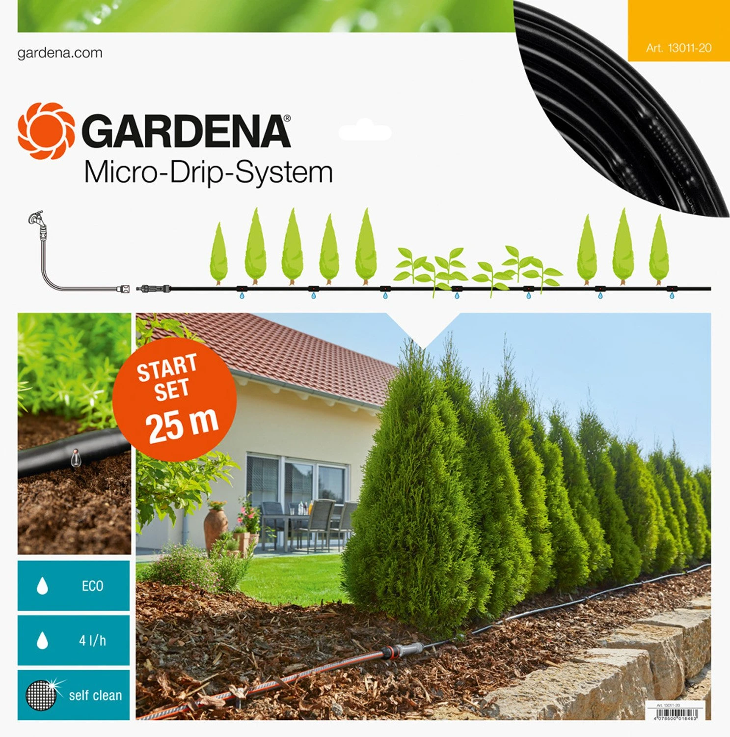 GARDENA Startset Micro-Drip-System 25m 1 GARDENA Startset Micro-Drip-System 25m