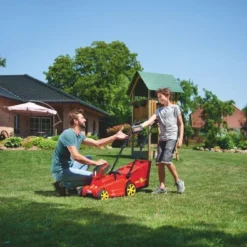 WOLF-Garten Accu Maaier Lycos 40/340 M 34CM 470W -Exporteren Zonnige Tuin Winkel wolf garten accu maaier lycos 40 340 m 34cm 470w 1619177774 l